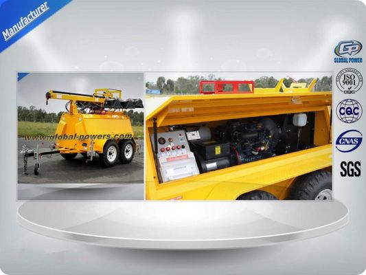 50Hz Edilizia Emergenza Mobile Light Tower 8 ore di funzionamento continuo fornitore