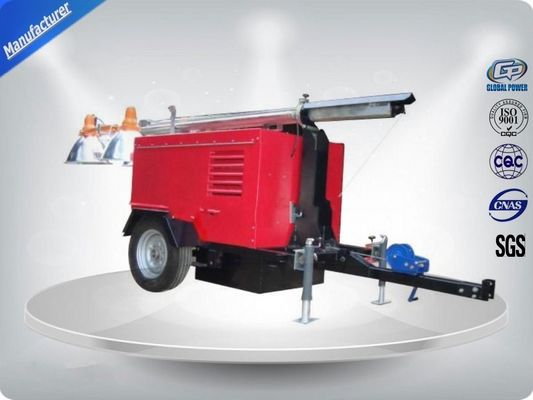 30Kw, torre del faro mobile trainabile di potere 40Kw insonorizzata con l'albero del metallo fornitore