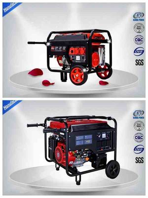 Generatori residenziali diesel a benzina digitali da 5 kVA monofase portatili ISO9001 fornitore