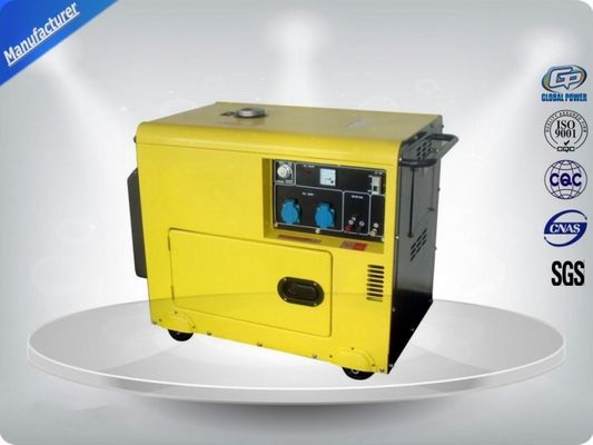 generatore diesel silenzioso 4.5kva per uso domestico 3 dB portatile del gruppo elettrogeno di fase 72 con il pannello di Digital, pagina silenziosa fornitore