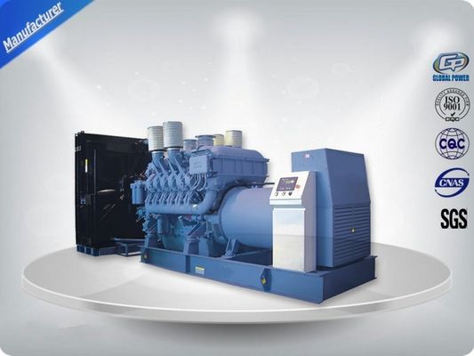 Motore MTU Generatore diesel a carico pesante 24V DC elettrico 50hz 2250-2500 kw / kva fornitore