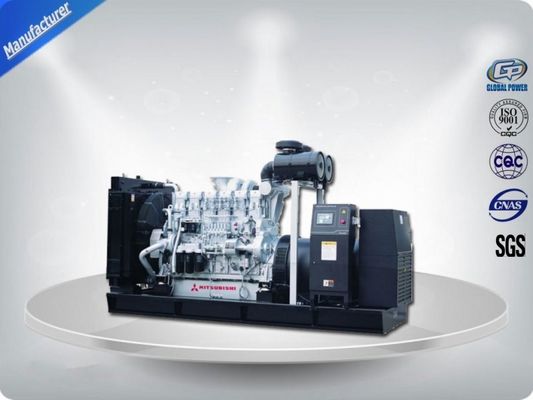 Gruppo elettrogeno diesel a basso rumore della struttura di Safey 683kva con il motore originale del Giappone Mitsubishi fornitore