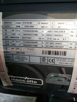 Gruppo elettrogeno diesel silenziato da 36KW (tipo super silenziato) con motore Perkins fornitore